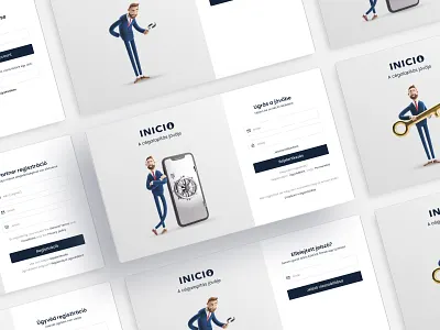 Login & Registration admin panel business figma ui login registration sign in sign up ui ux website design
