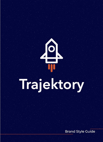 Trajektory | Brand Style Guide no branding graphic design illustration typography ui vector