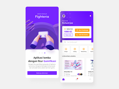 Gamification App figma figmadesign gamification mobile app productdesign ui ux