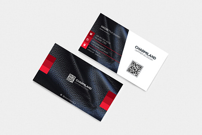 "Charmiland" Business Card adobe photoshop branding business card design graphic design photoshop