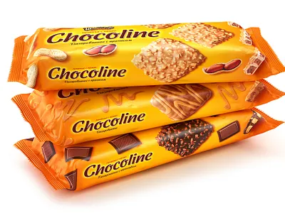 CHOCOLINE — glazed cookies biscuit brand branding chocolate chocoline confection confectionery cookies design food graphic design logo nuts package packaging design pastry trademark