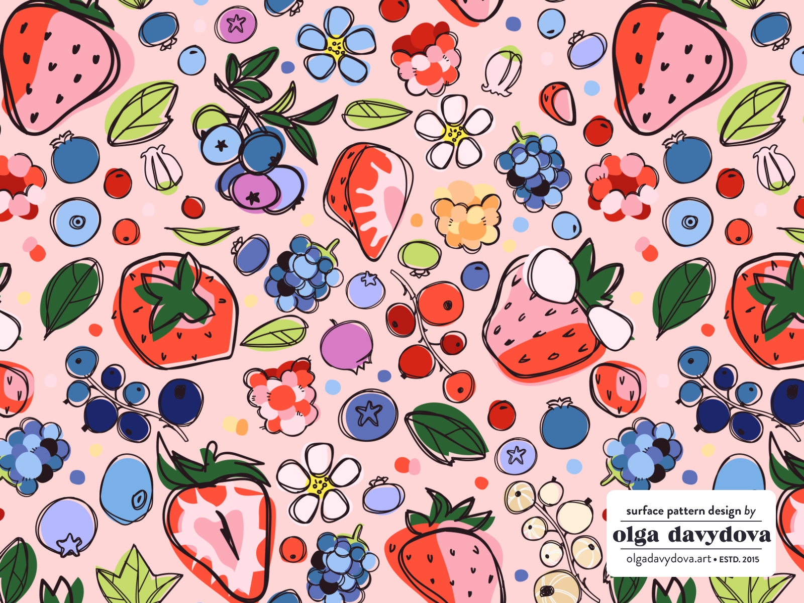 Example of Standard Seamless Pattern Design Option