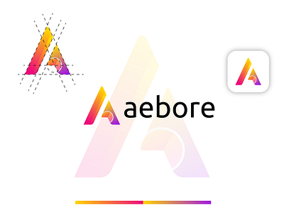 Aebore, A modern Letter Logo 3d 3dabstractlogo 3dlogo abstractlogo aebore ainitialletterlogo alogo alogodesign amodernlogo brand identity branding colorful logo colorlogo design gradient logo gradientlogo illustration logo design logodesign modern logo