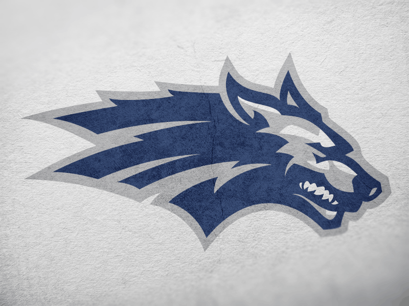 Wolf Pack Logo Update athletics design football illustration logo logo update nevada sports vintage wolf wolf pack