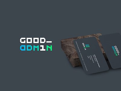 Good_admin brand brandidentity branding design font graphic design identity illustration logo logotype