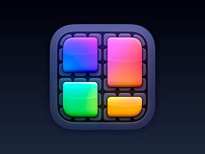 Dashkit App Icon app app icon dashboard icon icons ios ipados madewithsketch skeumorphism widget