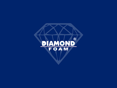 Diamond Foam Website branding graphic design ui