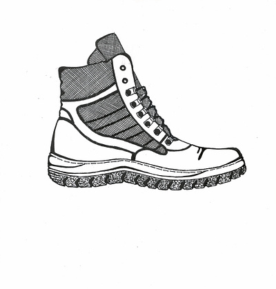 Boot graphic illustration art boot branding design footwear graphic graphic design illustration logo shape shoe sport