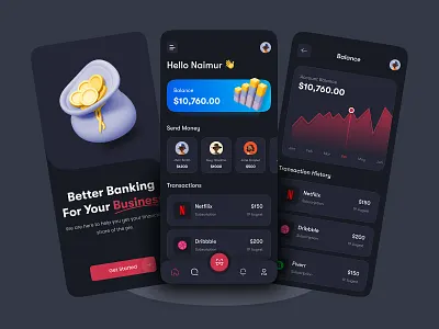 Personal Financial App Design app app design banking app best banking app best finance mobile app best fintech app digital banking digital wallet finance finance app finance services fintech ios app mobile app mobile app design mobile banking money app payment app personal finances wallet app