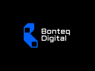 Bonteq Digital aerial b bonteq brand branding camera design digital drone font identity illustration letter logo logotype photo point video