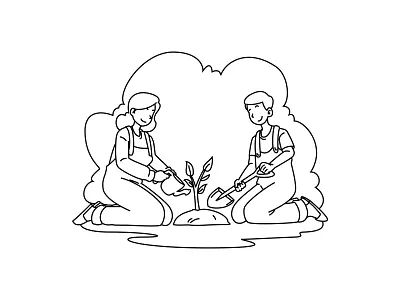 growth 3d animation design dribbble flat graphic design growth illustration ui