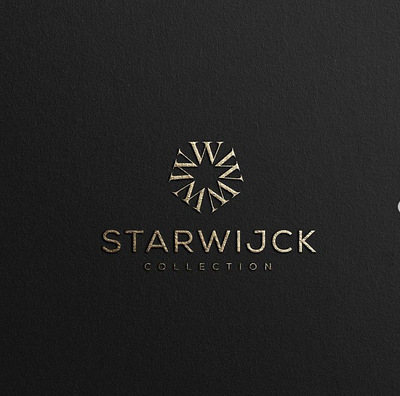 Letter W + star logo branding desain design ikon illustration ilustrasi logo merek vektor