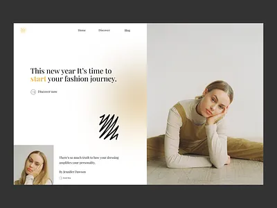 Fashion Look book aesthetic best shot branding design fashion home page landing page landingpage design minimal minimalist typography ui uiux user experience userexperience userinterface ux website winters