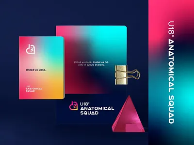 U18AN Unique Visual Identity branding design logo logo design logos logotype mark