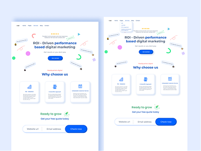 Digital marketing platform app branding click funnels design digital marketing facebook marketing figma figmadesign gaurav growth illustration instagram marketing logo marketing seo social media social media manager social media marketing ui web design