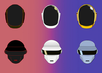 Daft Punkish art design graphic design illustration vector wallpaper