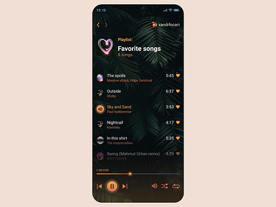 Day 44: Favorites app dailyui day 44 design ui ui design