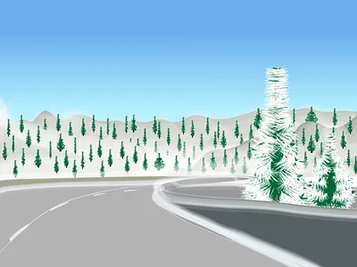 winter :) design illustration winter