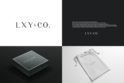 LXY & CO. 3d animation brand identity branding creative design graphic design logo ui