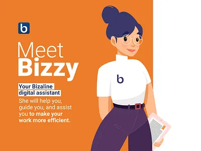 Bizzy | Character Design adobe character character design illustration illustrator