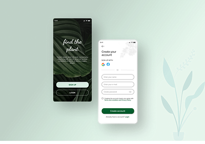 Daily UI 001 - Sign Up app daily ui design figma mobile ui ux