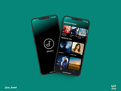 Music App ui ui design uiux uxdesign uxdesigns webdesign website