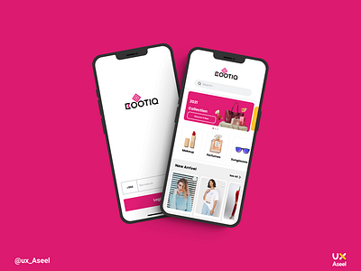 Bootiq App - eStore store ui ui design uiux uxdesign uxdesigns webdesign website