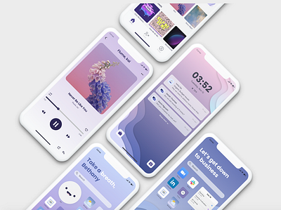 joyOS app art branding design graphic design illustration logo ui ux