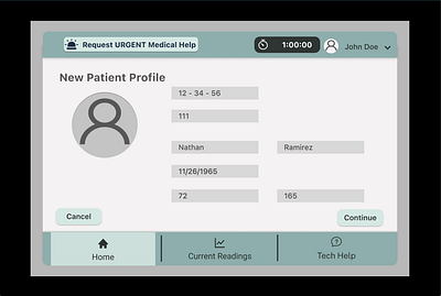 Blood Glucose Interface