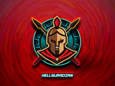 Game asset sticker 🐲dragon Hellguardian🌀 beyblade design beyblade branding circle design dragon figma game graphic design guard hell illustration logo red shield sticker ui vector