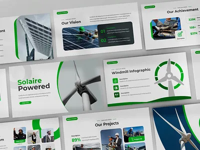 Solaire – Energy Presentation Template abstract business presentation clean colorful creative earth ecology electrical environment finance green innovation investor modern pitchdeck power powerpoint template presentation simple slides