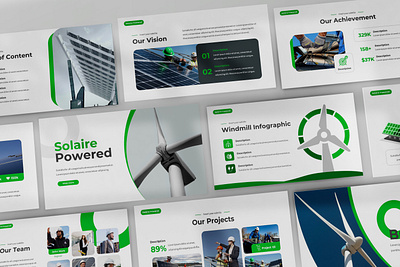 Solaire – Energy Presentation Template abstract business presentation clean colorful creative earth ecology electrical environment finance green innovation investor modern pitchdeck power powerpoint template presentation simple slides