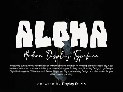 Alpha graffitifont