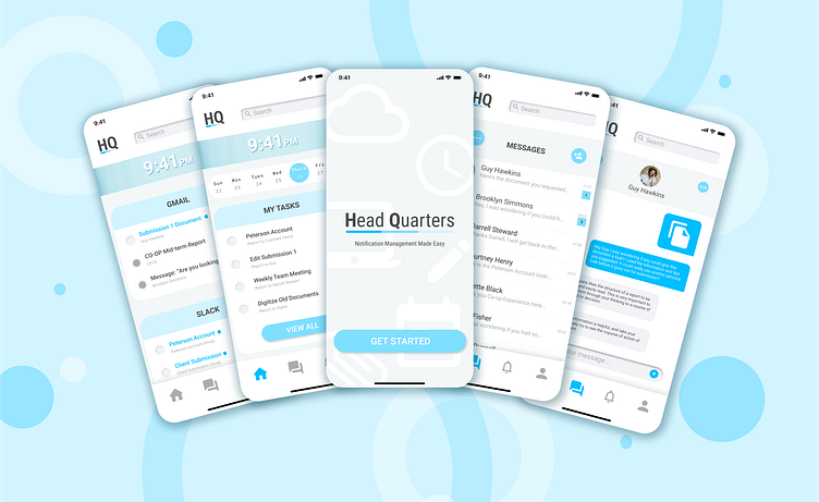 HeadQuarters | Notification Management by Lauren Masseo on Dribbble