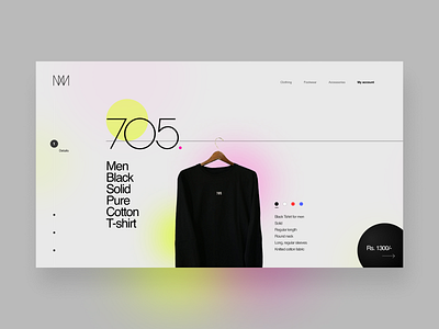 ModernMen UI Design black clean ecommerce grid landing page layout lettering minimal modern simple typography ui ui design uidesign uiux ux vector web web design website