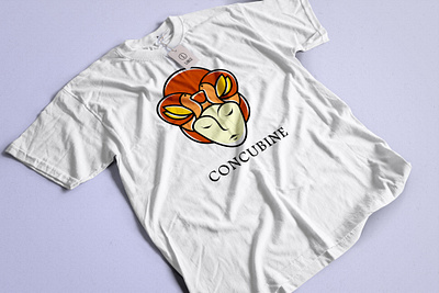 T-Shirt Design Concubine animation branding design graphic design illustration logo motion graphics