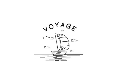 Voyage Logo Design animation branding design graphic design illustration logo motion graphics