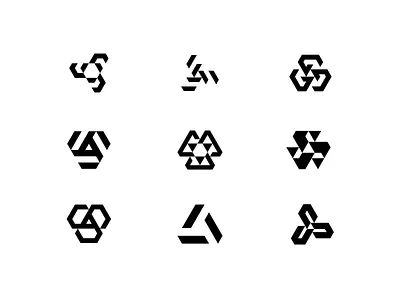 Logo Marks abstract branding branding and identity collection design identity logo logo collection logo design logo marks logo wall logofolio logomarks logos logos and marks minimal modern modern logo portfolio vector