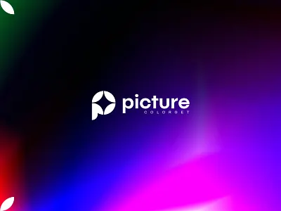 Picture logo branding icon identity logo logo mark logodesign p logo symbol