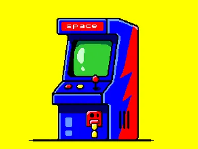 retro arcade game pixel art arcade arcade game art game gamer nft pixel pixelart pixely retro vintage