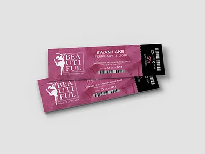 BEAUTIFUL Ballet Company - Tickets art direction arts ballet brand graphic design logo print theater