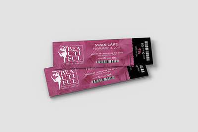 BEAUTIFUL Ballet Company - Tickets art direction arts ballet brand graphic design logo print theater