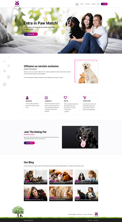 paw like graphic design paw like ui website design