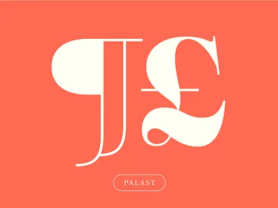 Palast Poster design font fonts graphic design high contrast hvd serif serif family serif font serif type super family type design typedesign typeface typography