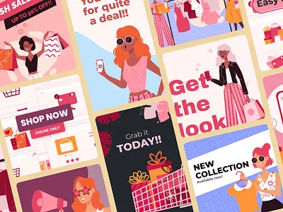 Doodles for Discount Season branding design illustration illustration design illustrations illustrations／ui illustrator logo ui ux