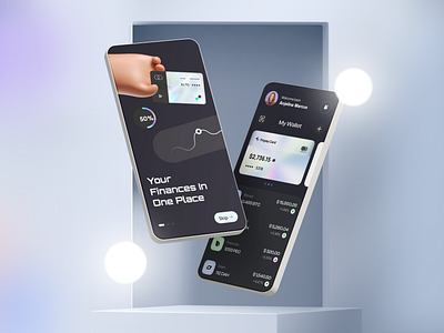 Finance App design app app design bank app banking card crypto finance finance app mobile web3