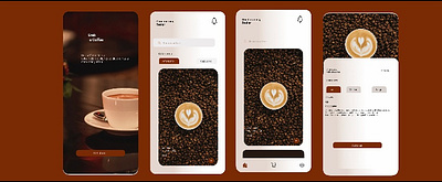 Coffee App product designer ui uiiux