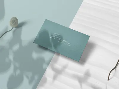 Branding and Visual Identity - Rhythm Calligraphy Studio branding business card logo mockups visual identity