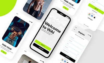 Gym App design app branding design icon ui ux