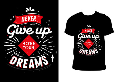 Never Give up branding corporate design design illustration logo typography vector